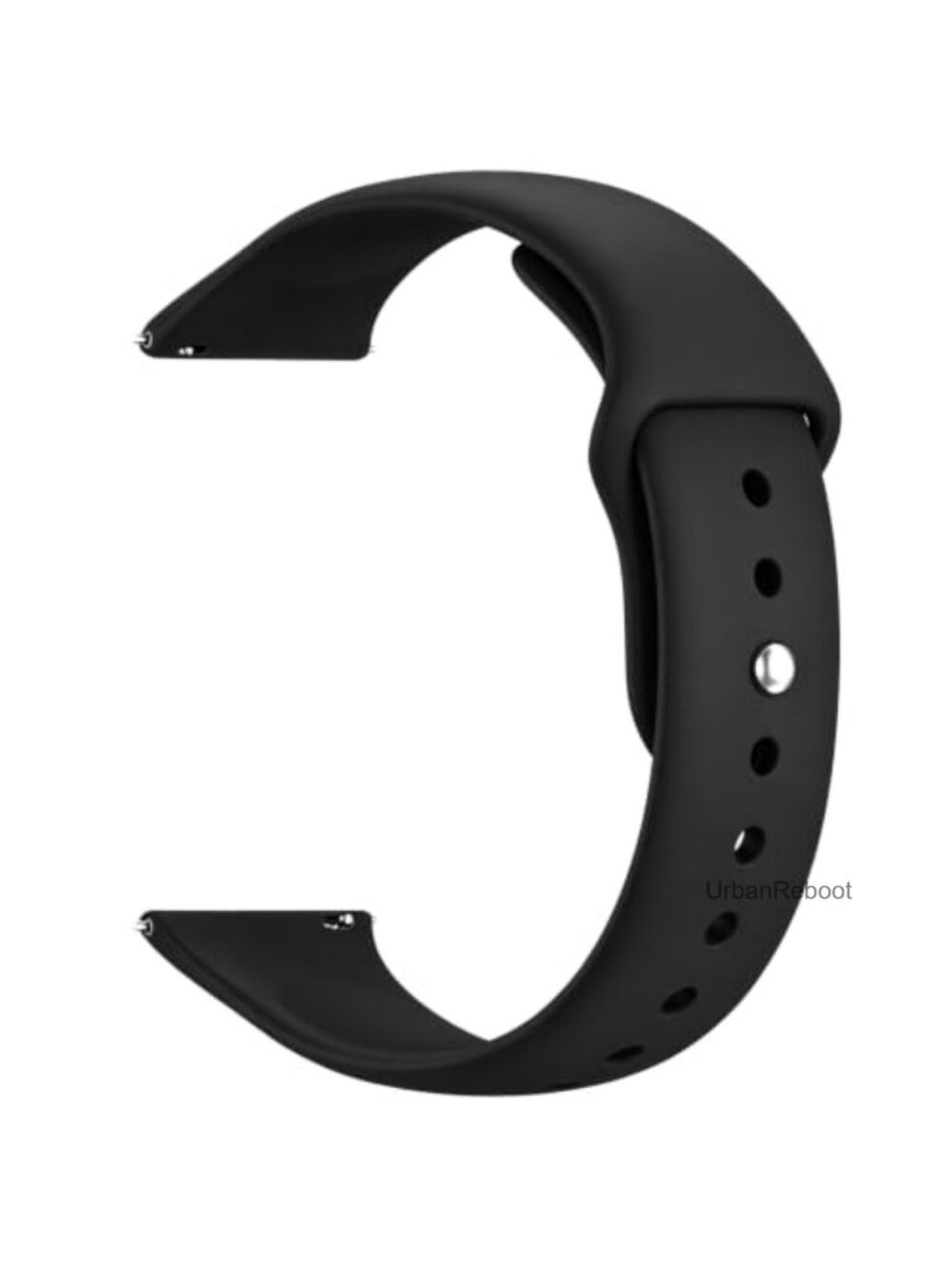 19mm Silicone Watch Band Soft Sports Replacement Strap Quick Release